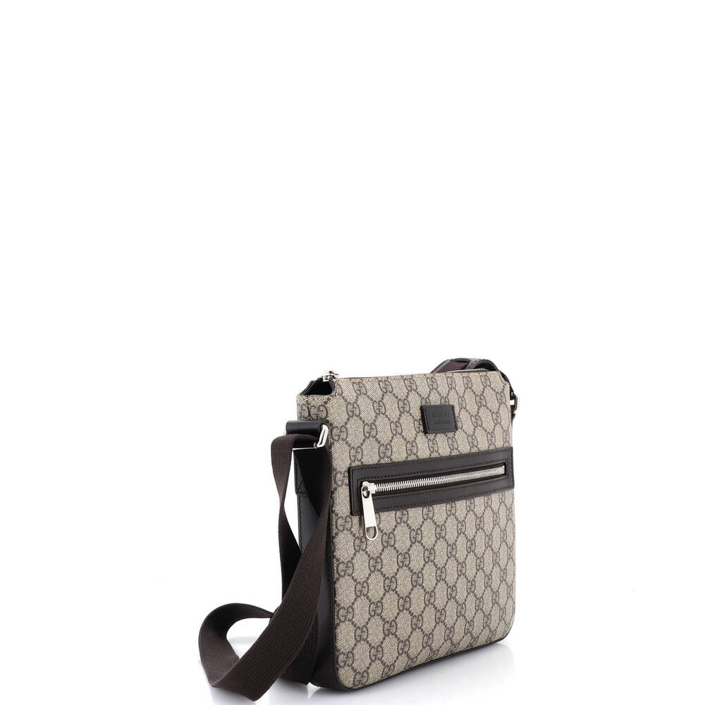 Gucci Web Strap Front Zip Messenger Bag #258207G10B - Picture 2 of 8